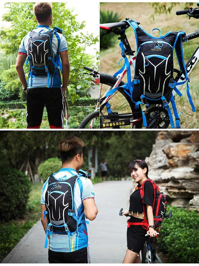 Motorbike Cycling Bag Waterproof Racer Motorcycle Backpack Motocross Shoulder Clambing Outdoor Hiking Bacpack Hydration Waterbag H251029