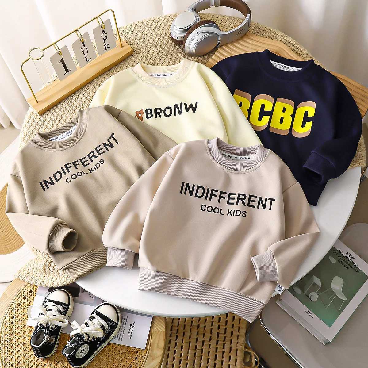 Kids Autumn Sweatshirt Children Clothing New Fashion Loose Casual Pullover Long Sleeve TracksuitsT251030