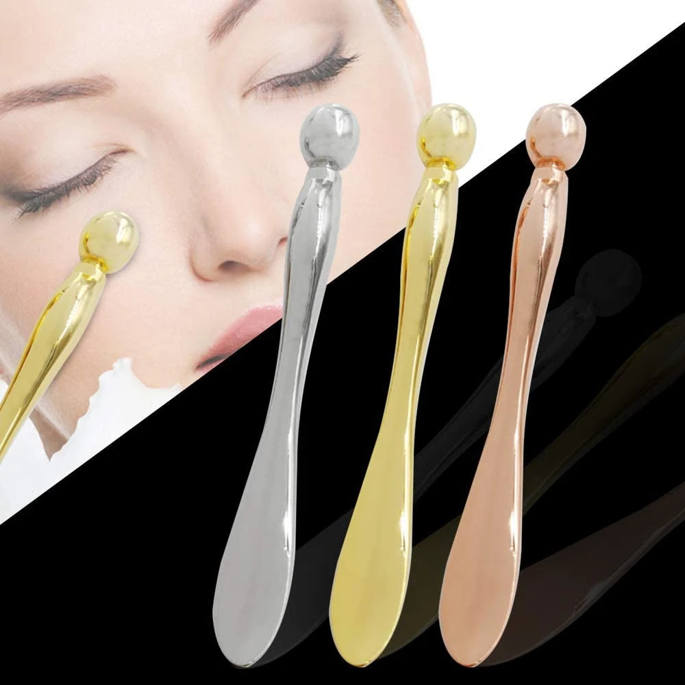 Sleep Eye Massager Mask Spoon DIY Dark Circles Eye Cream Scooping Massage Stick Beauty ToolAntiAging Soothing Eye Fatigue 251027