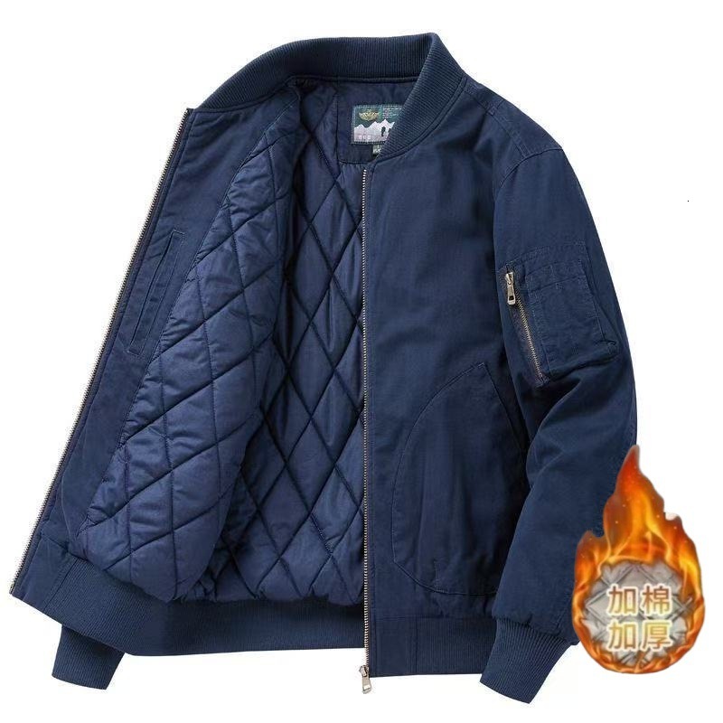 Designer Coat Spring And Autumn New Style Flight Jacket Versatile Trendy Brand Youth Solid Color Simple Top Workwear Jacket Cool Jacket