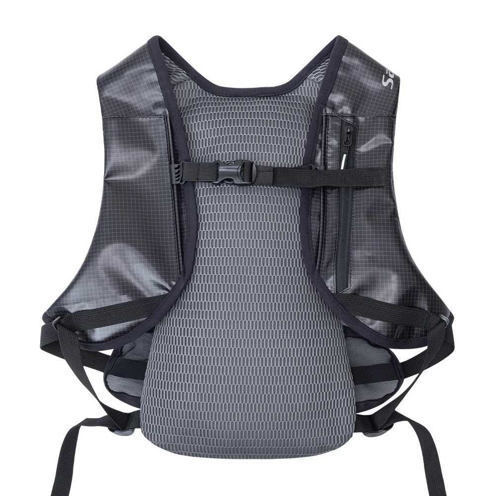 Santic Cycling Backpack Waterproof Road Bike Outdoor Lightweight Cycling Backpack Reflective Safety Multi Bag Storage TZ25P227H H251029