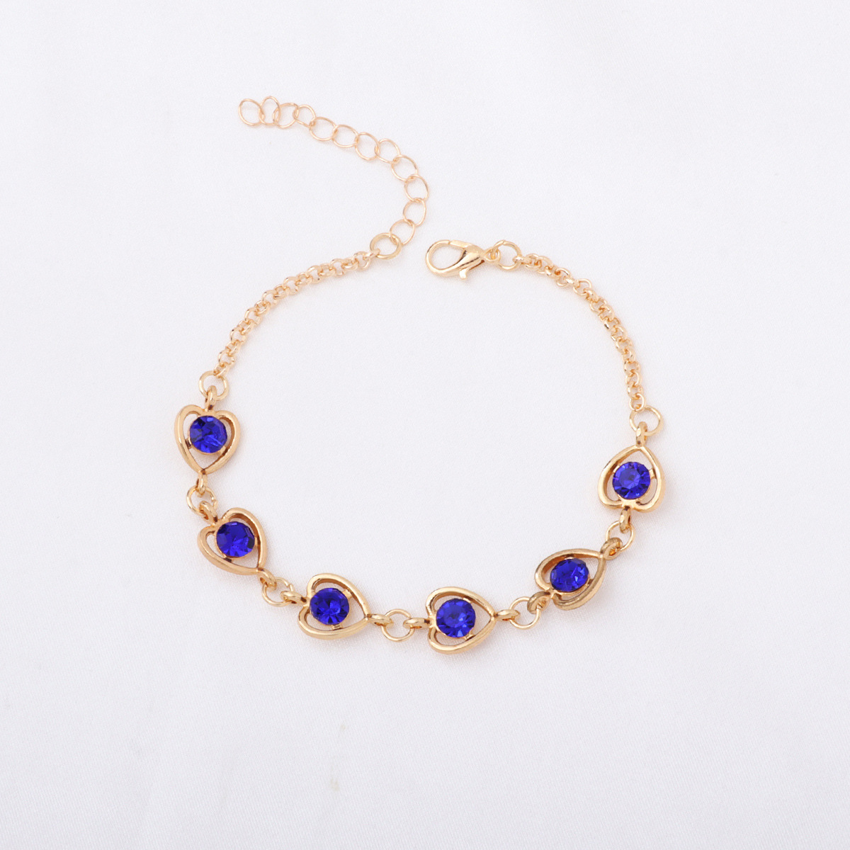 Bracelet for women Luxurious diamond studded colored zircon bracelet fashionable niche high-end feel bracelet Christmas gift free shipping Designer br