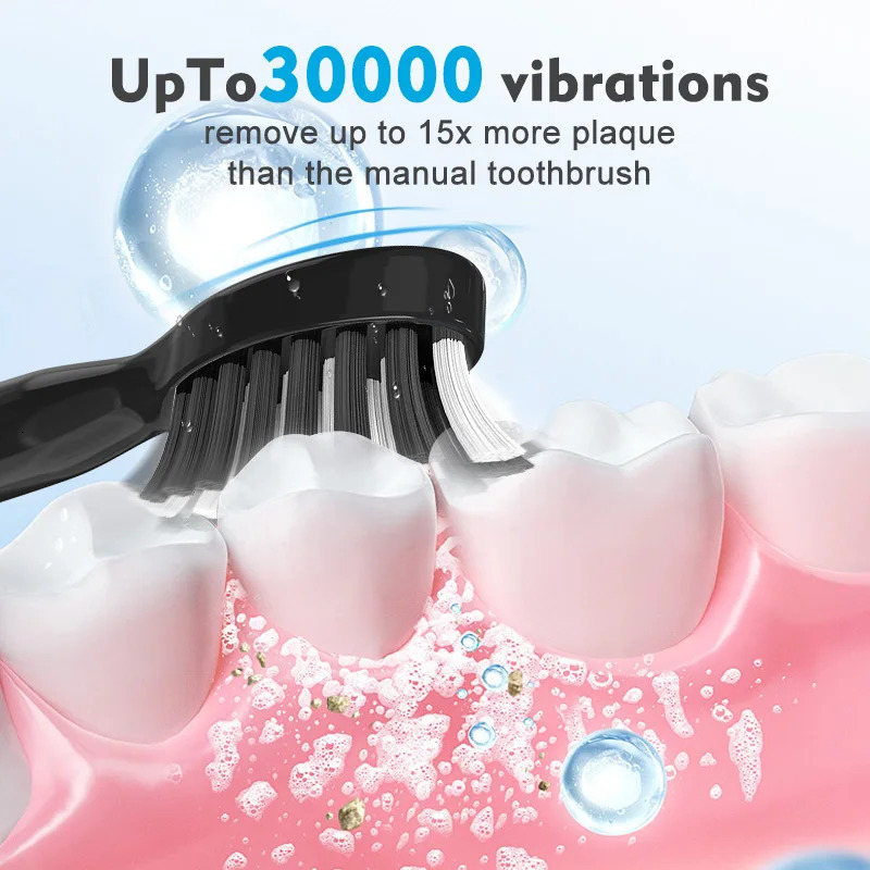 SEJOY Sonic Electric Toothbrush Personal Care Oral Cleaning Appliances IPX7 With 3 Modes Smart Rechargeable Automatic Toothbrush 251023