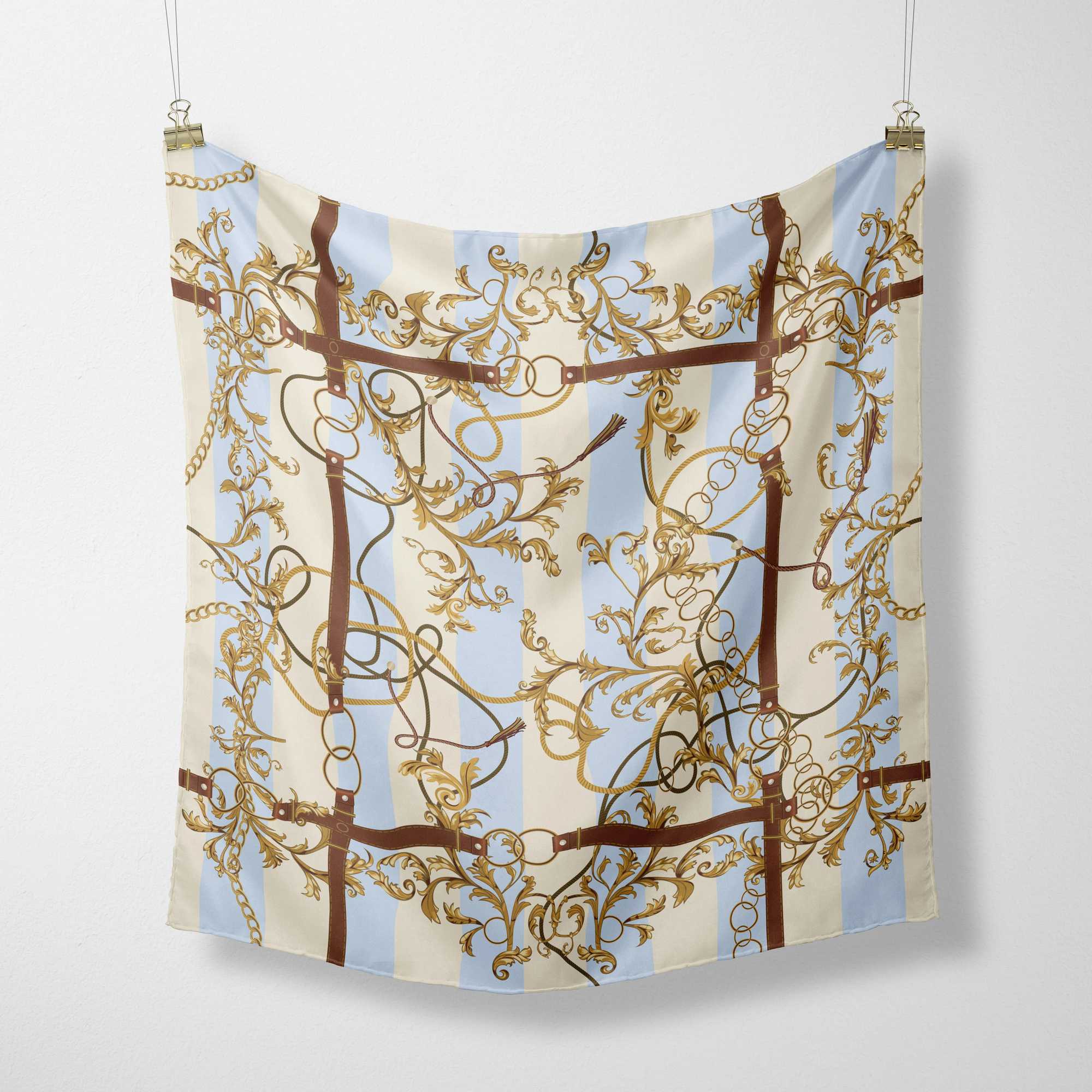 70cm70cm Scarf 2025 Women Silk Satin Women Bandana Scarves Scarf for Women Neckerchief luxury Scarf Headband Foulard GiftW251029