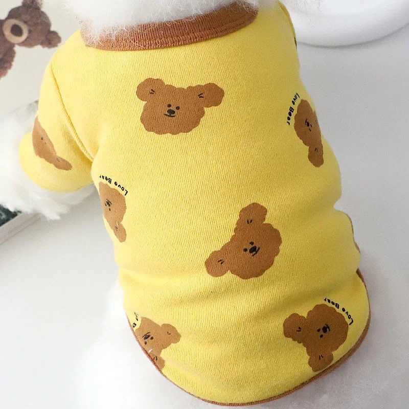Pet Dog AutumnWinter Bear Base Coat AutumnWinter Small Dog Home Clothing Dogs Hoodie Autumn Hoodie Base Puppy Clothes C251030