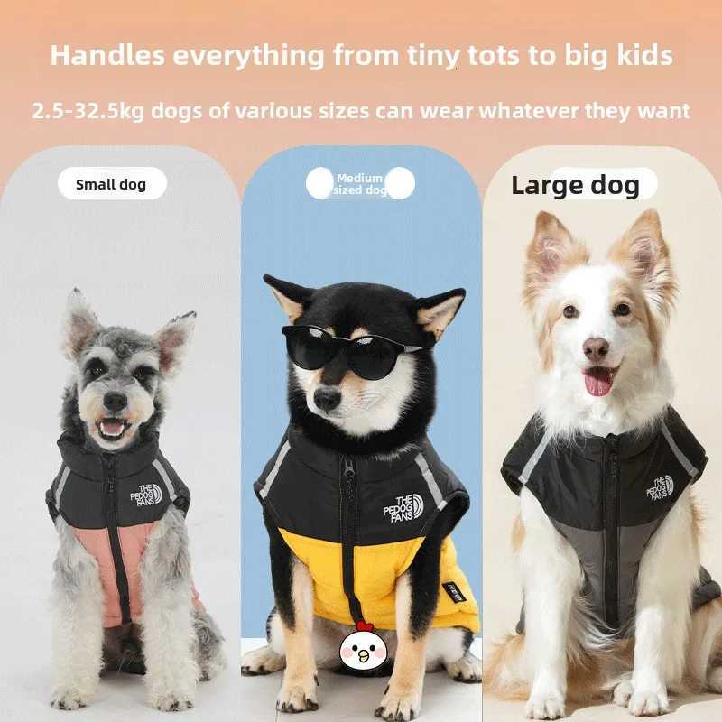 Fashion Embroidery Dog Down et Cute Soft Dog Clothes Winter et Coat Warm Puppy Costume Chihuahua French Bulldog Clothes C251030