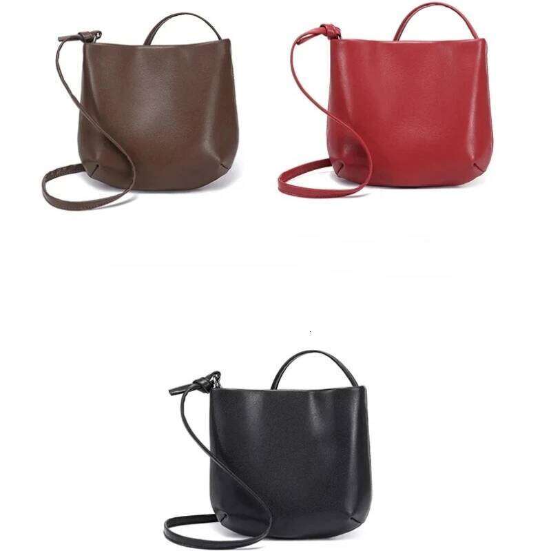 Designer bag 52 Casual Shoulder Soft Natural Cow Leather Women Designer Bag Crossbody Bags Handbag