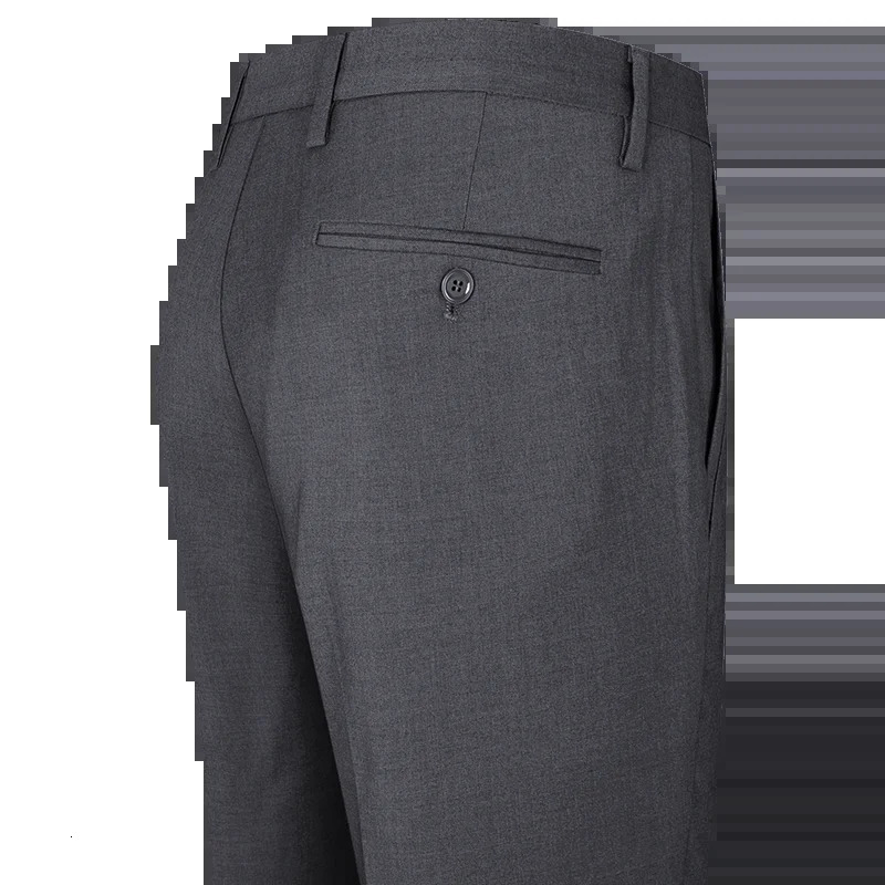 Top Grade Fashion Relax Fit Suit Pant Office Trousers For Men Dress Pants Business Straight Trousers Mens Clothing 251028