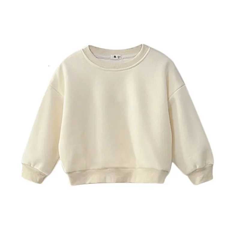 Childrens Hoodies 17 Y Boys Solid Simple Sweatshit Girls Oneck Pullover 6 Colors Spring Autumn Teenage Casual TopsT251030