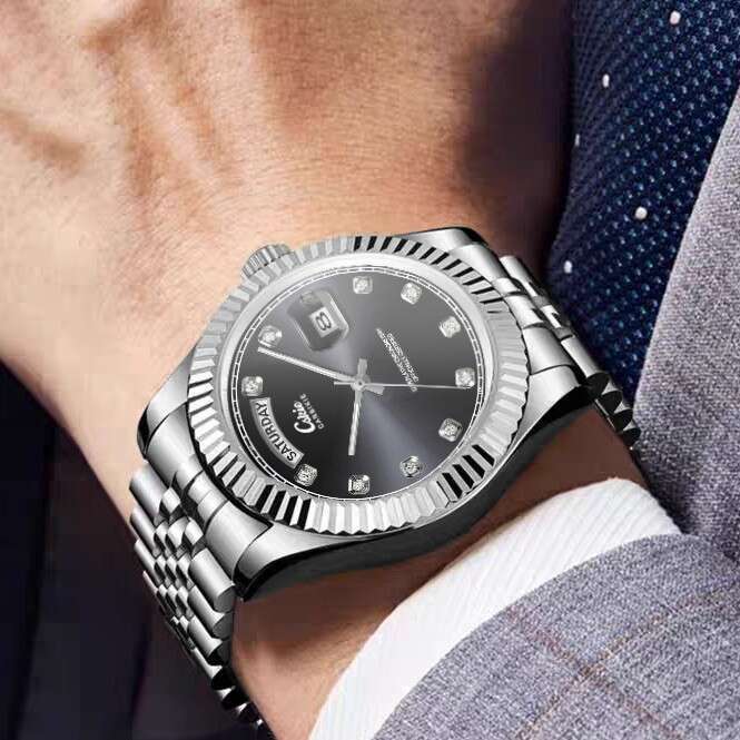 Swiss New Waterproof 30ATM Watch Brand Luminous Men's