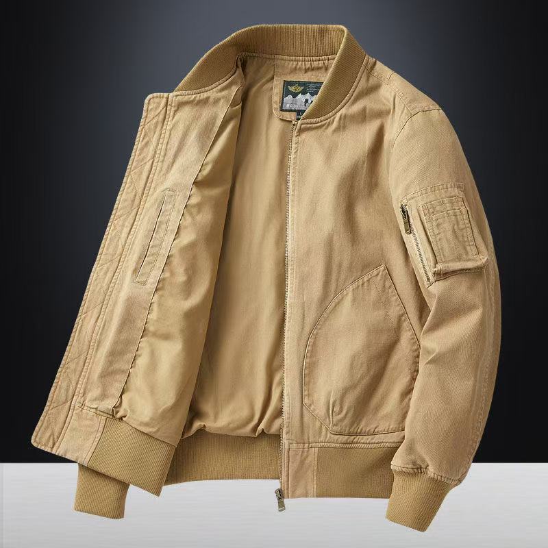 Trendy Loose Pilot Jacket For Men And Designer Coat Women Spring Fashion Baseball Jacket Street Style Versatile Coat