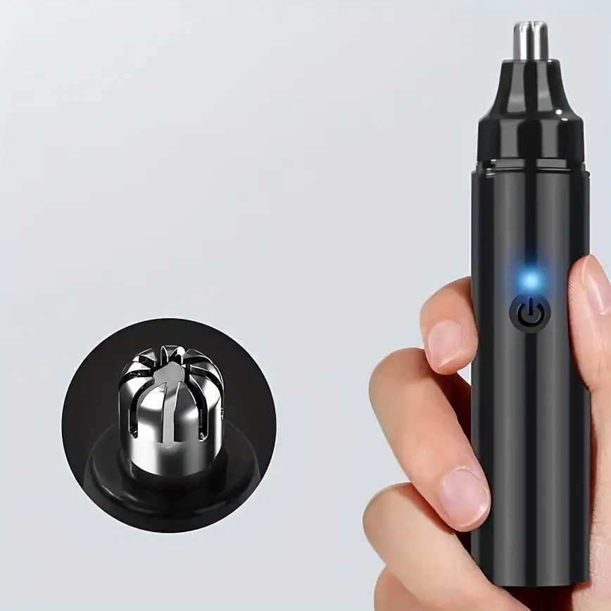 Rechargeable Nose Hair trimmer and Facial Hair remover for Men Nose Hair Shaver for nasal clearance portable grooming tool for M251030