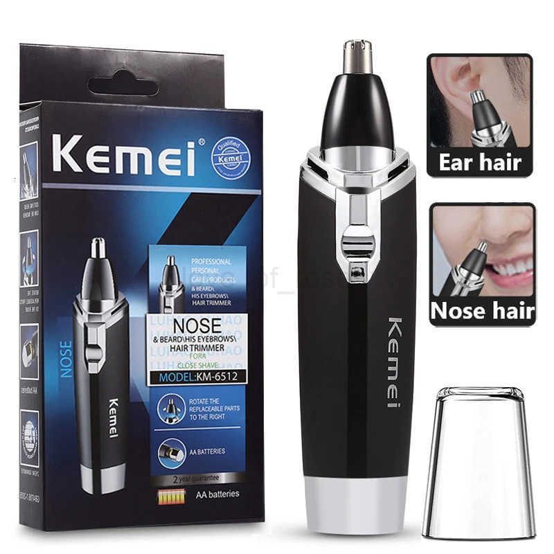 Kemei New Electric Nose Hair Trimmer Safe Face Care Razor For Men Washed Nose Ear Trimmer Hair Removal Machine Z251030