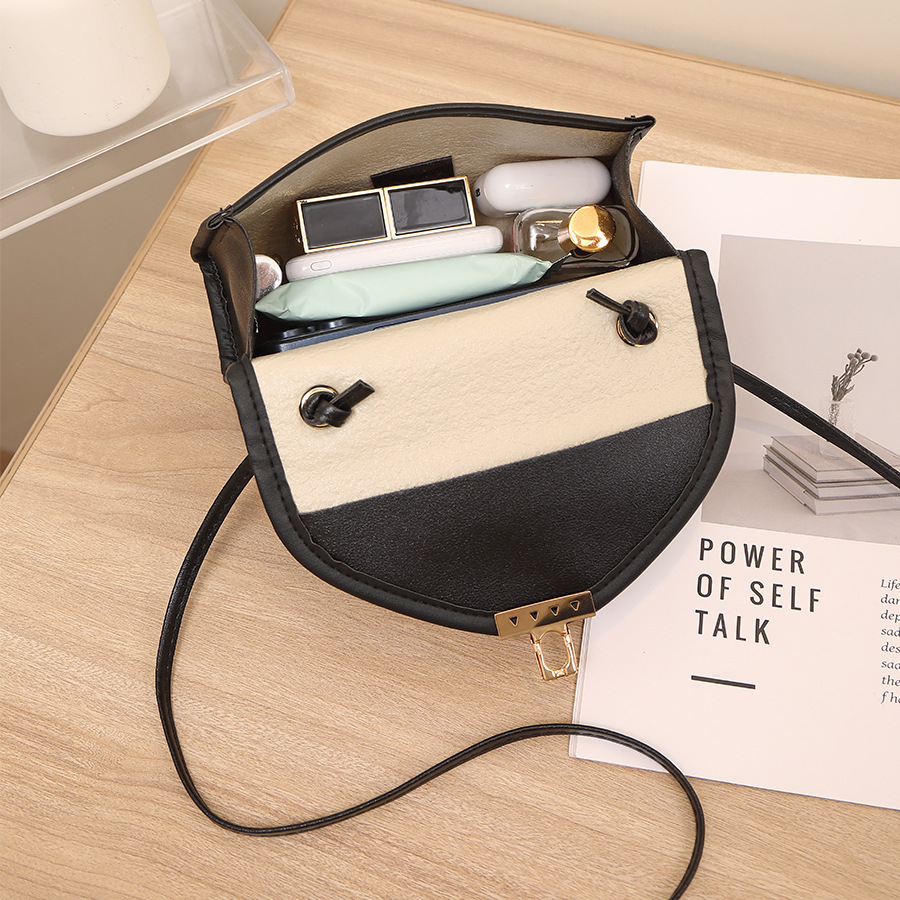 Straw Woven Fashionable Bags Simple and Versatile Commuter Bags Fresh Crossbody Bags