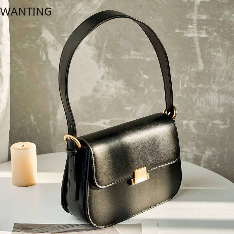 Cowhide Women's 2025 New Genuine Leather Fashion Women Shoulder Bags High Quality Female Crossbody Bag 2126