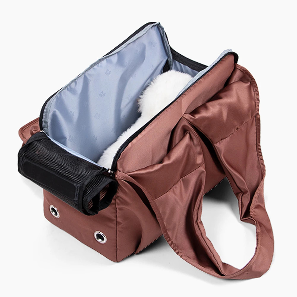 Breathable Cat Carrier Bag Cats Transporter Bag Portable Puppy Shoulder Bags Travel Pet Carrier for Cat Dog Pets Handbag 251030