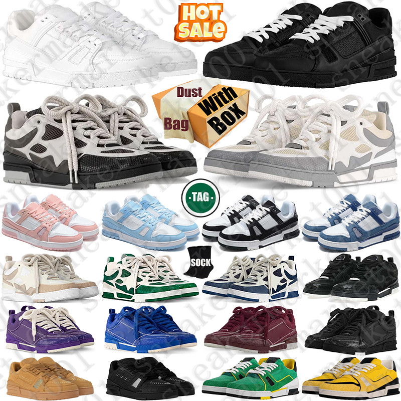 With Box Designer skate sneakers Shoes chaussure schuhe for mens womens men women trainers Zapato schoenen zapatillas scarpe Plate-forme
