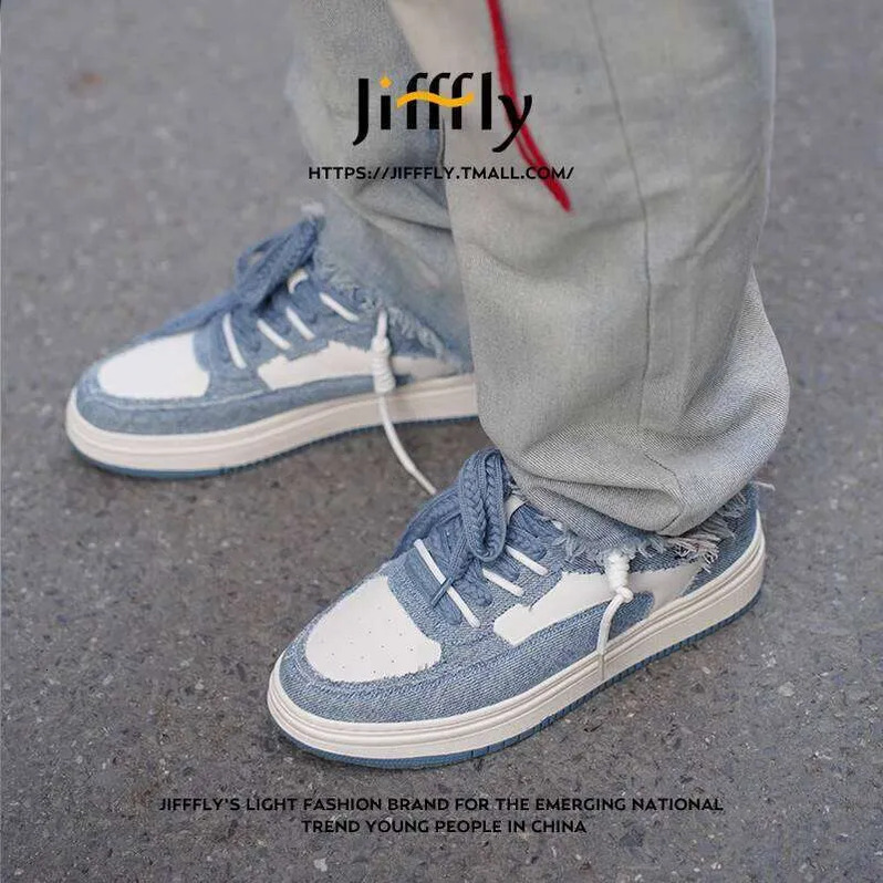 Jifffly Men's Sneakers Summer 2025 New Casual Sports Internet Celebrity Versatile Student Shoes for Women Lightweight Breathable