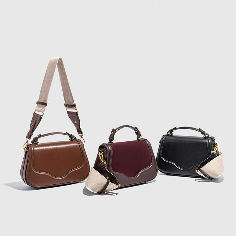 Saddle Women's High-End Design Handbag 2025 Trendy Fashion Single Shoulder Crossbody Bag