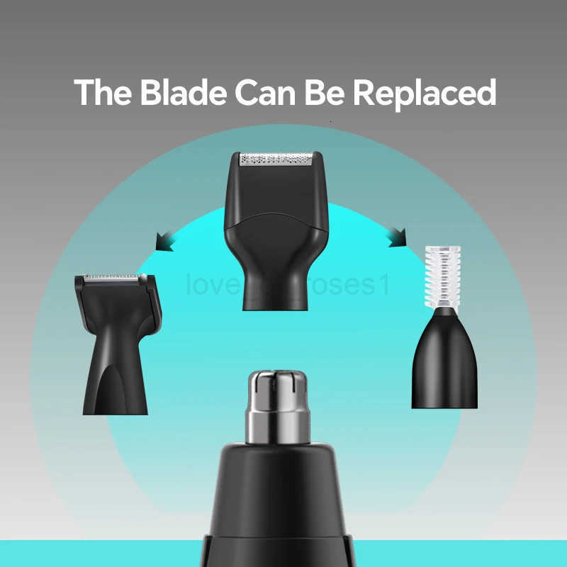 Four in One Beauty Set USB Rechargeable Electric Shaver Ideal for Shaving Beards Nose Hair Eyebrows and Hair Z251030
