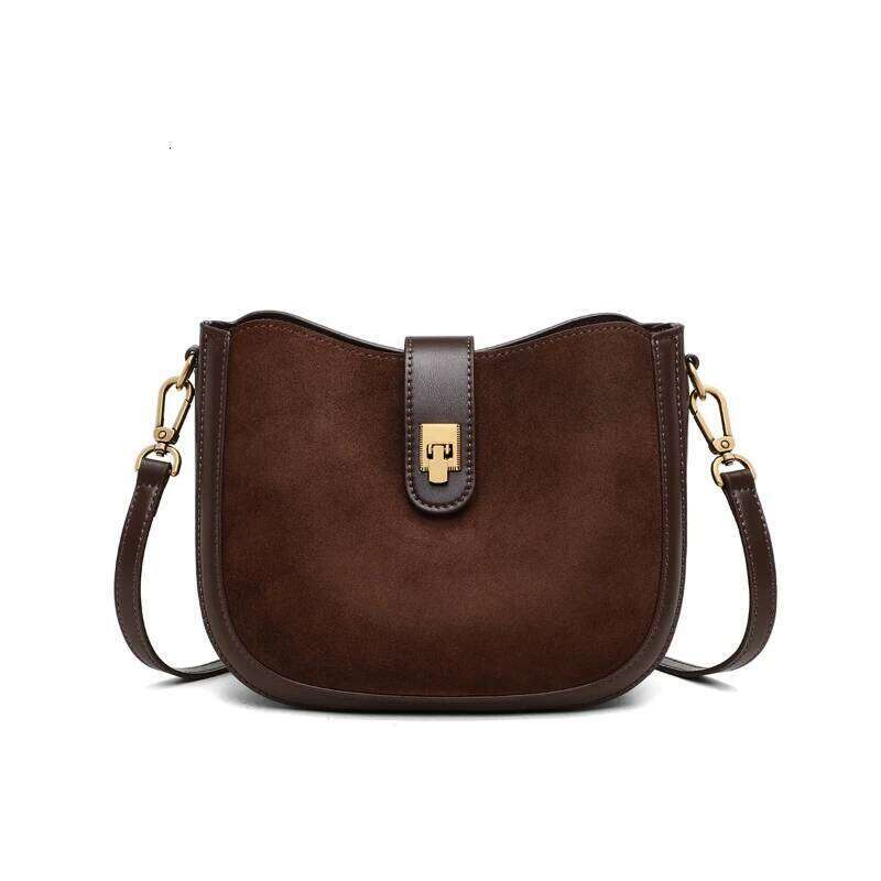 Designer Handbags High Quality New Soft Cowhide Exquisite Crossbody Bags For Women Trend Casual Suede Shoulder Bag