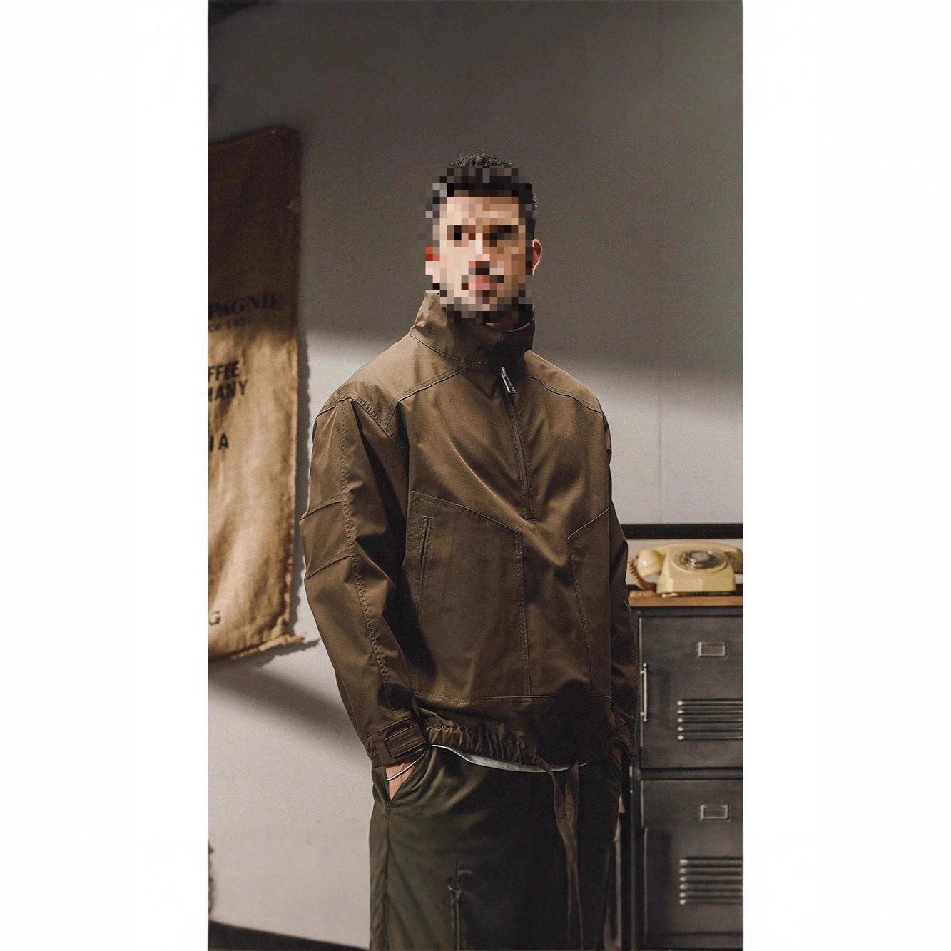 Trendy Loose Casual Jacket For Men New Autumn Winter Harajuku Style Windbreaker Versatile Simple Designer Coat Workwear Jacket