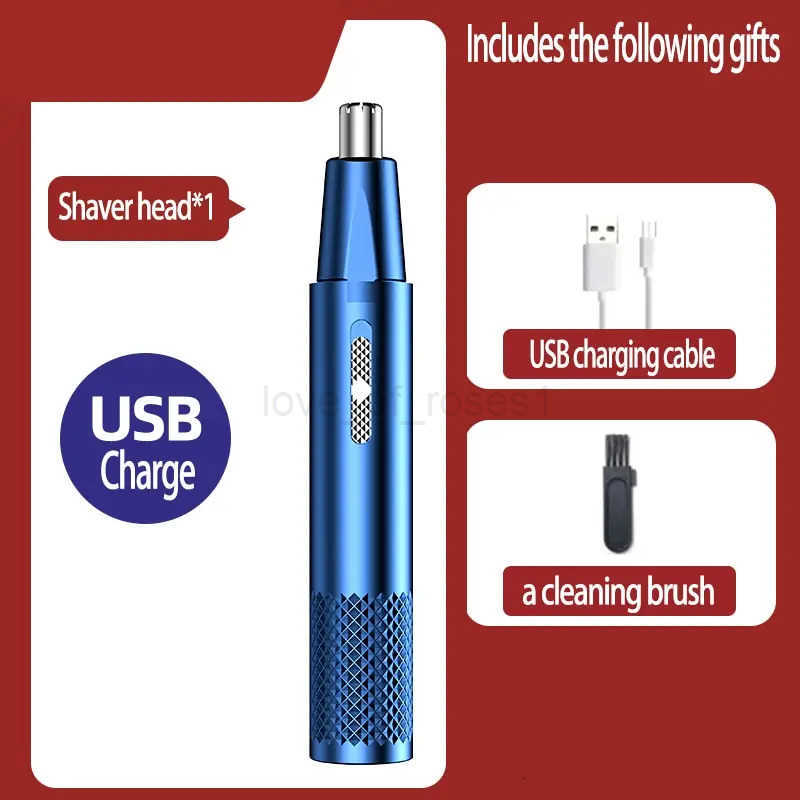 USB Charging HighQuality Electric Nose Hair Trimmer Portable Mini for Men New And Improved Z251030