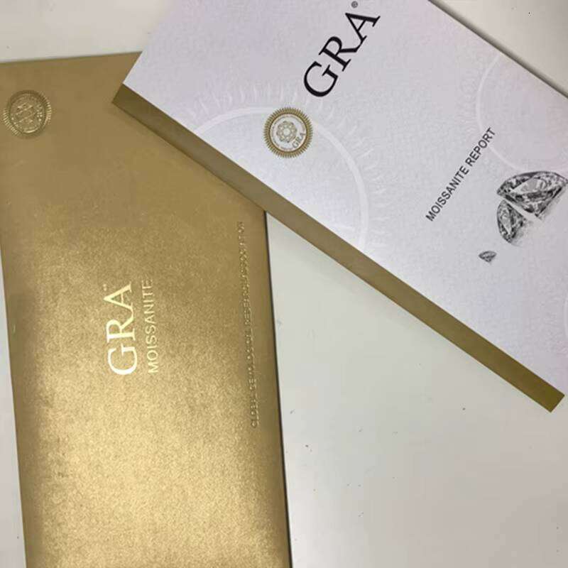 Sier Original Test Past Total 6 Carat Round Brilliant Cut D Color Moissanite Women's Earrings