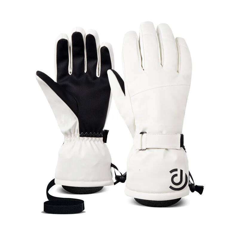 Men's Winter Warm Ski Outdoor Thick Snowboarding Windproof Waterproof For Riding Touch-Screen Skiing Gloves