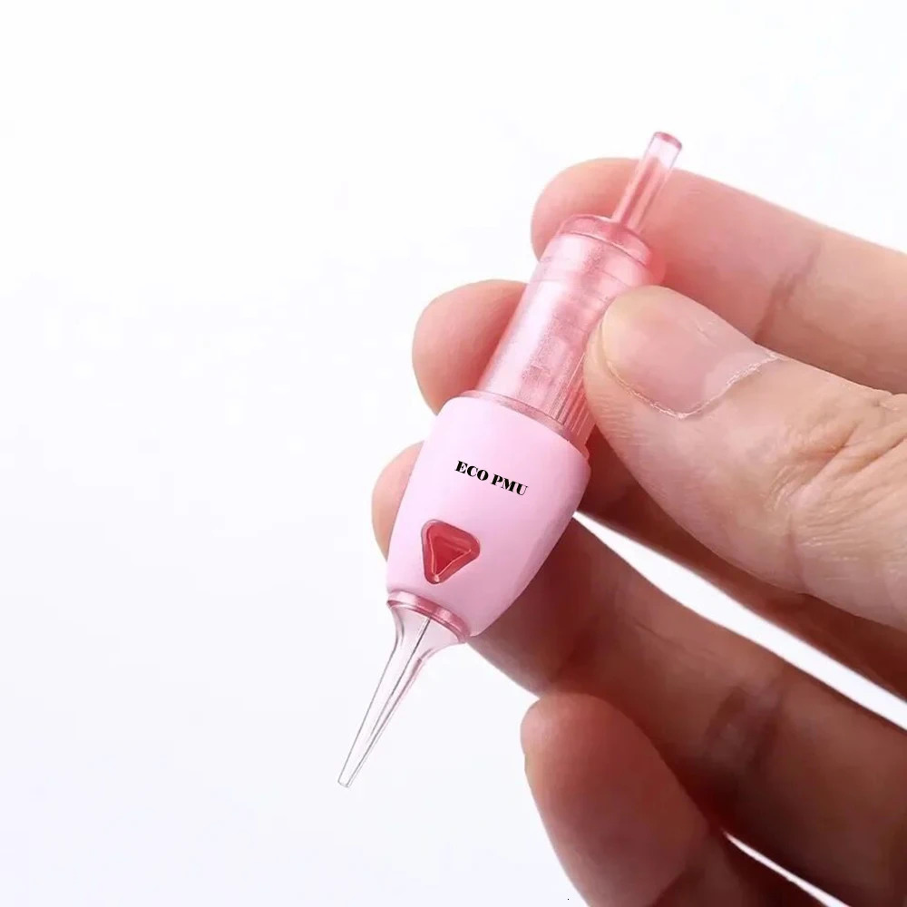 Arrival ECO PMU Pink Membrane Tattoo Needle Cartridges 20pcs 251027