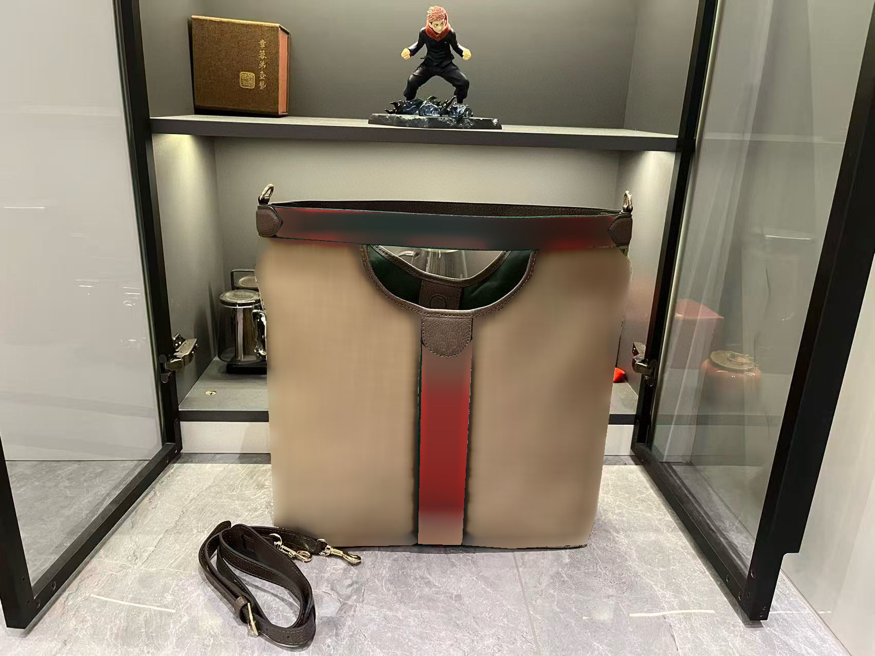 Luxury Designer Womens Crossbody Bag - High-Quality Canvas Handbag with Large Capacity