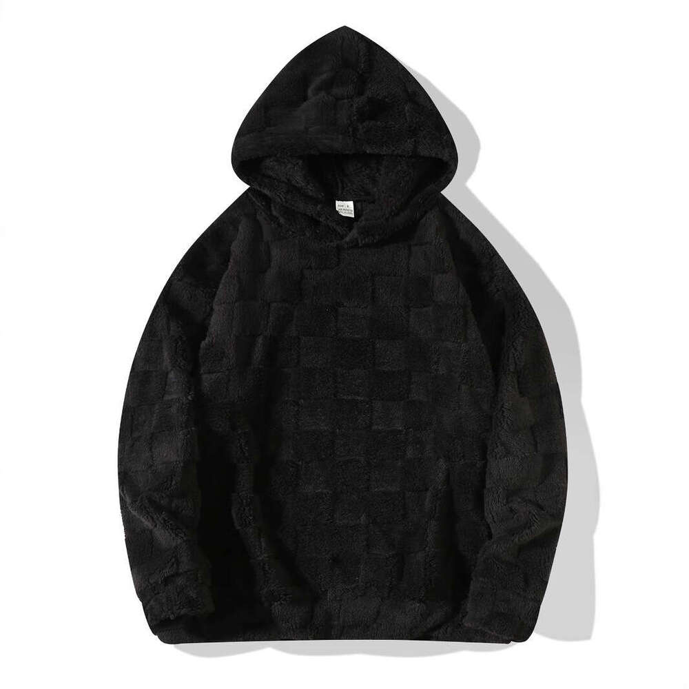 Ouma Autumn Winter New Slim Fit Round Neck Long Sleeve Checkered Personality Style Casual Base Shirt for Men