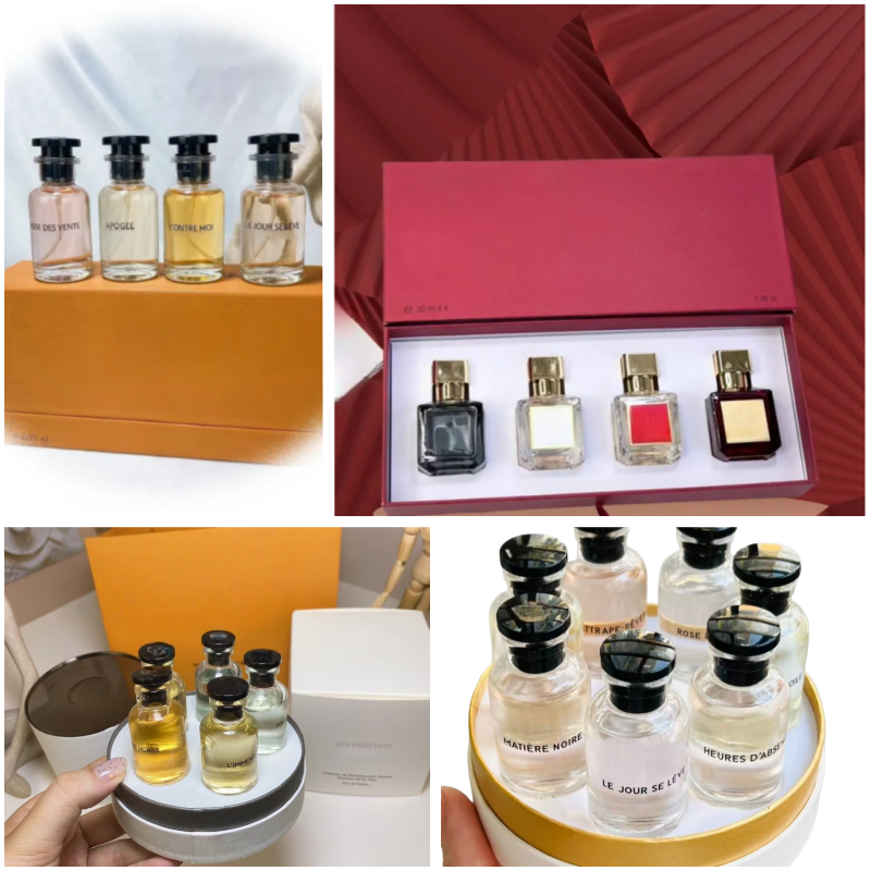 Cologne Gulong Designer Men's Fantasy Chinese Sample Four Piece Set 4X30ml Gift Box Light Essence Floral Fragrance Lasting Perfume