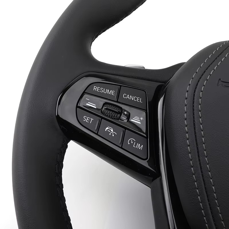Customizable Stylish Leather Wrapped Car Steering Wheel for BMW 5 7 Series X7 G38 G12 G07 G30 G20 G80 G21 G81 G21 G22 G82 G30