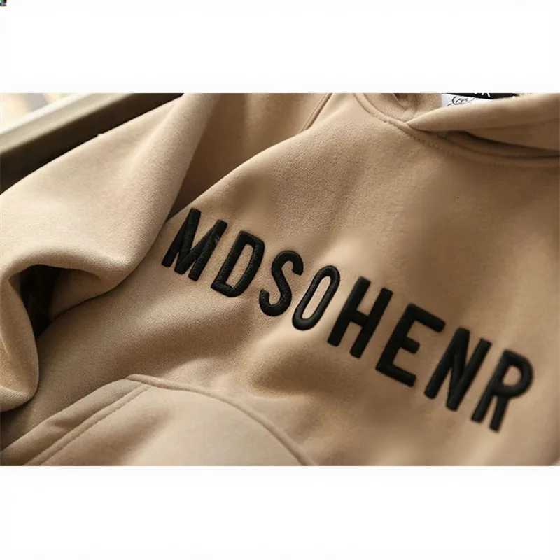 Plus Velvet Boys Hoodies 514Y Teenager Winter Thicken Sweatshirts Kids Padded Warm Fashion Tracksuit Children Casual ClothesT251030