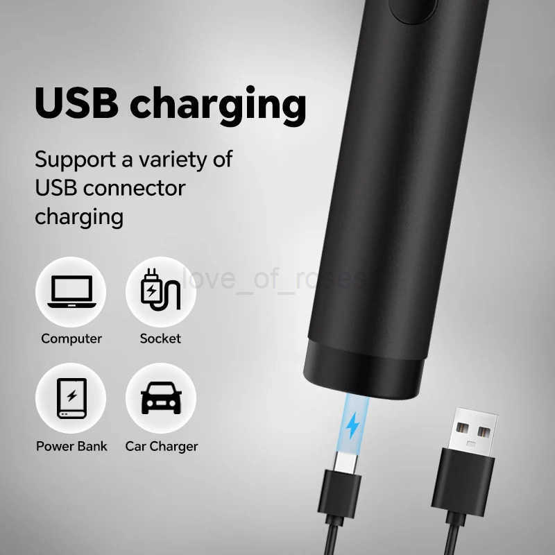4 in1 Beauty Set USB Rechargeable Electric Shaver Ideal for Shaving Beards Nose Hair Eyebrows and Hair Z251030