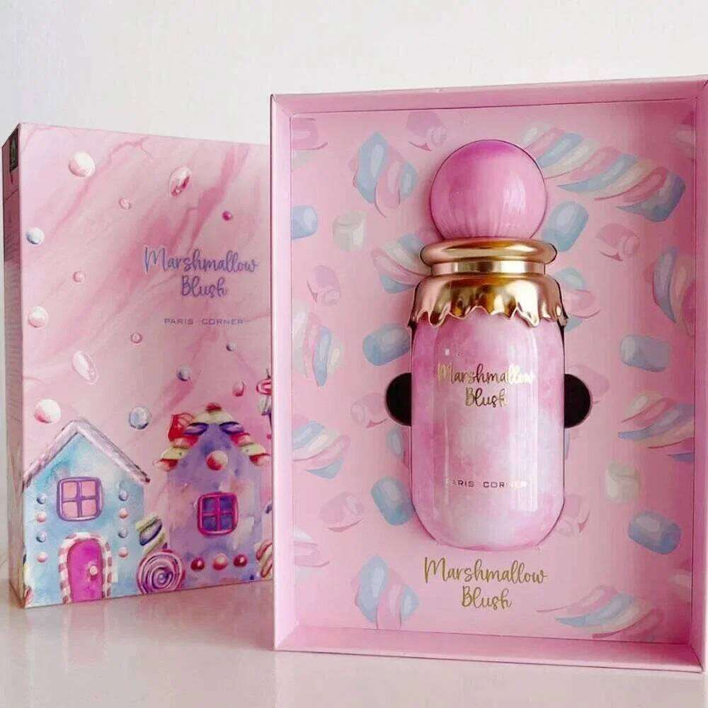 Arab Marshmallow Perfume Woman Long Lasting Fragrance Body Spray For Women Middle East Parfum Fruity Notes Perfumes