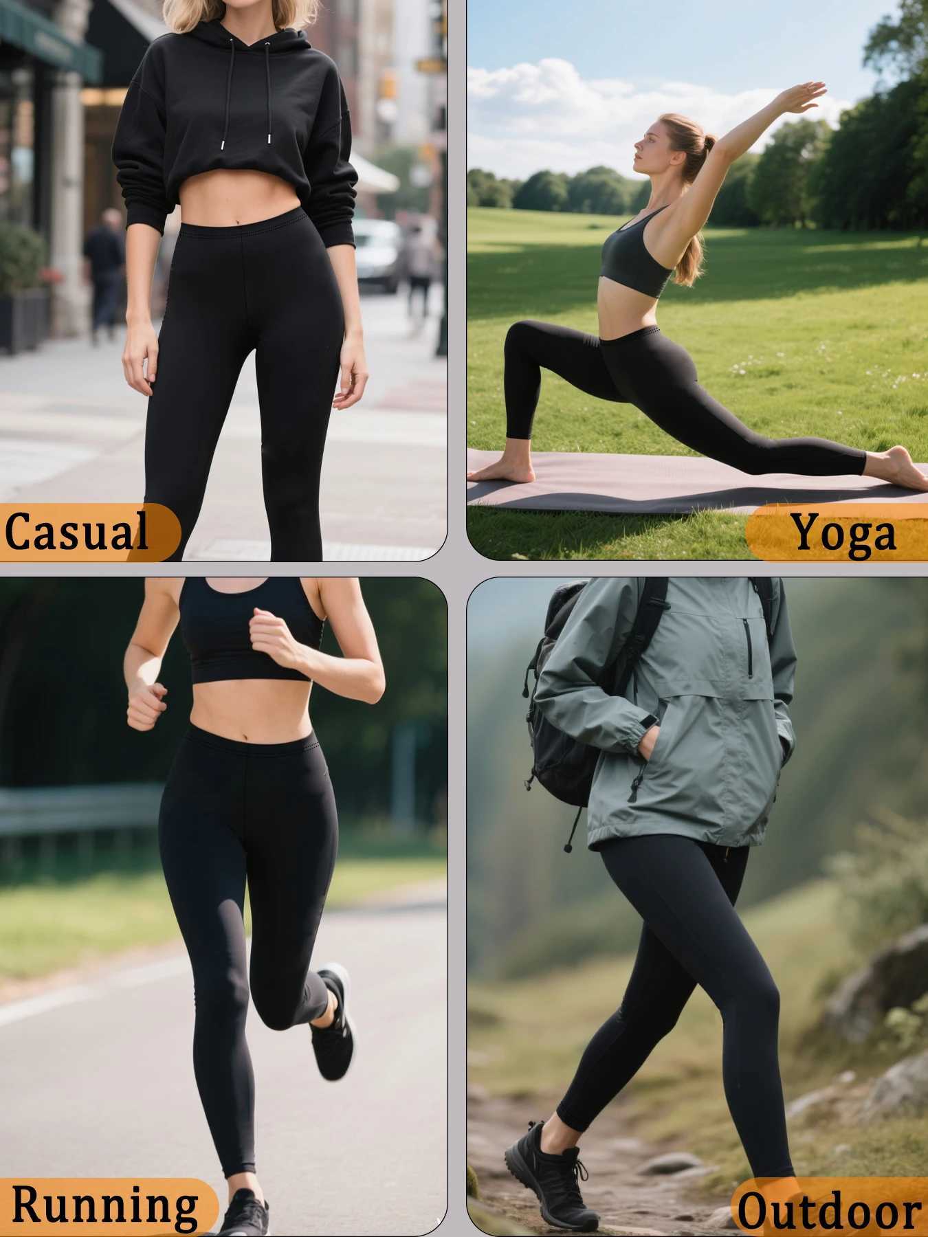 Womens Super Soft Low Rise Leggings High Elasticity for Workout Yoga Running and Daily Casual Wear Comfort Stretch Tights J251030