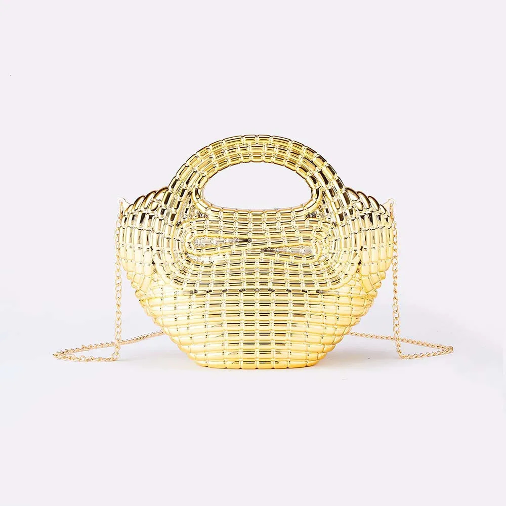 Glossy Evening Purse for Women Trend Acrylic Clutch Bag Fashion Chain Shoulder Bag Cute Strap Party Handbag Woman 251030