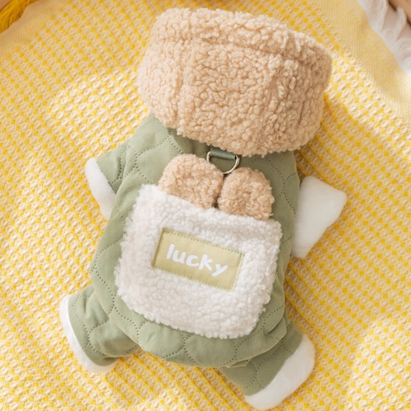 Dogs Cotton Coats for Bichon Frises, Poodles Schnauzers and Small to Medium Sized Dogs Pet Apparel for Autumn and Winter Clothes for Puppies