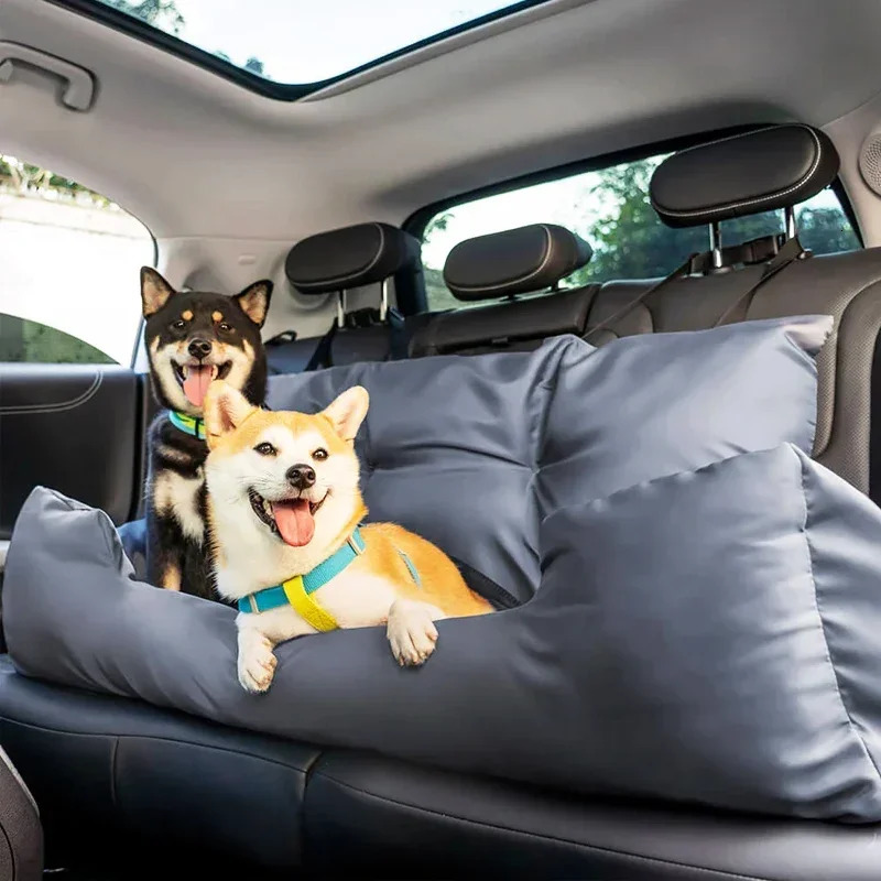 2024 Upgraded Thickened Cotton Large Dog Travel Dog Car Seat Cover Folding Hammock Pet Bag for Cats and Dogs 251029
