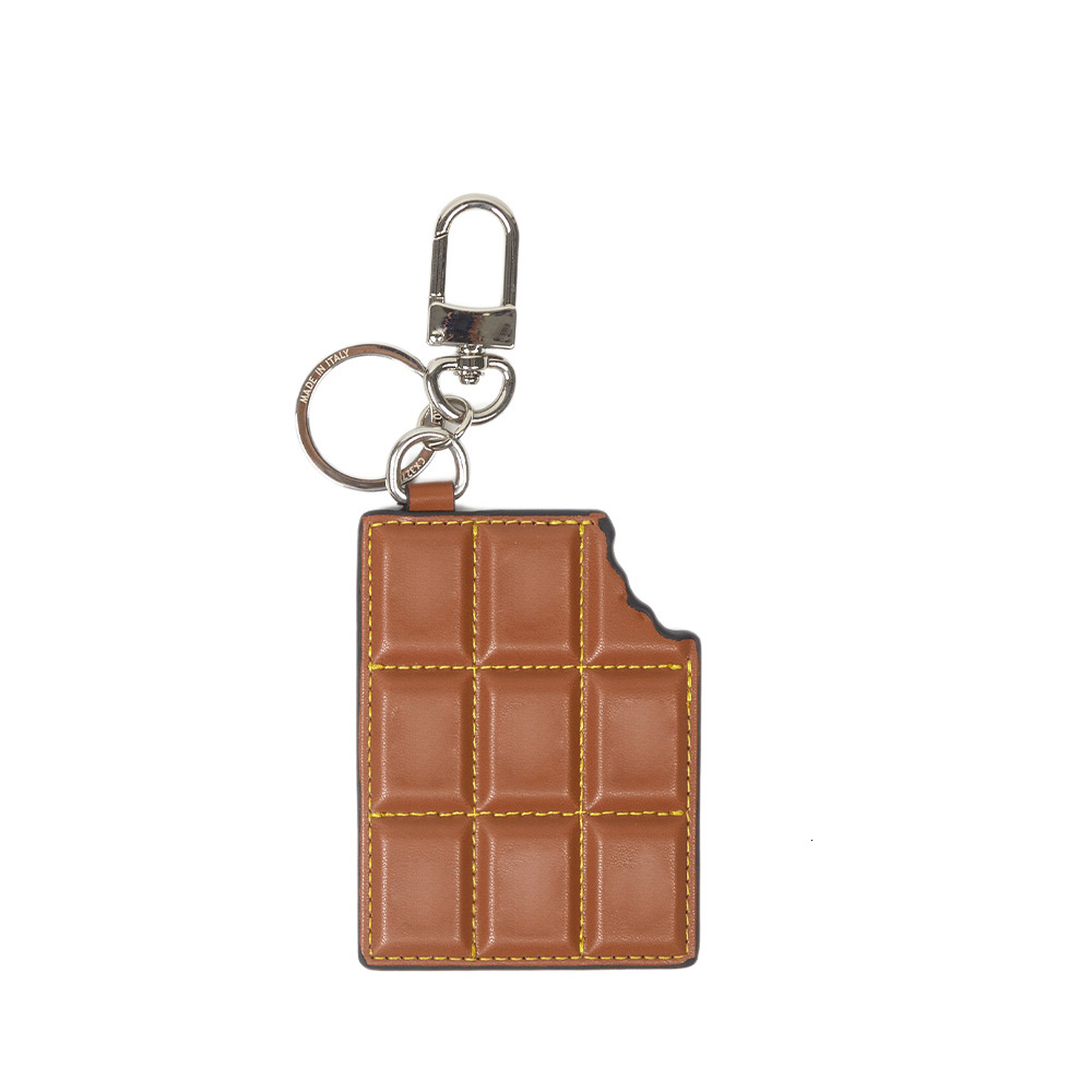 Leather Keychain Personalized Simple Style Bag Phone Pendant Customizable Material and Size