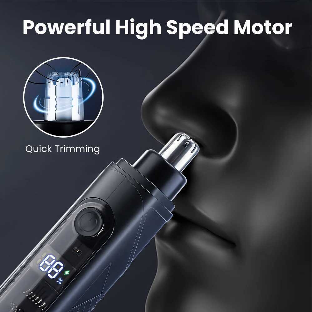 Electric Ear Nose Hair Trimmer For Men USB Charging Portable Nose Hair Trimmer For Men Women Ear Nose Eyebrow Facial Hair Trimme T251029