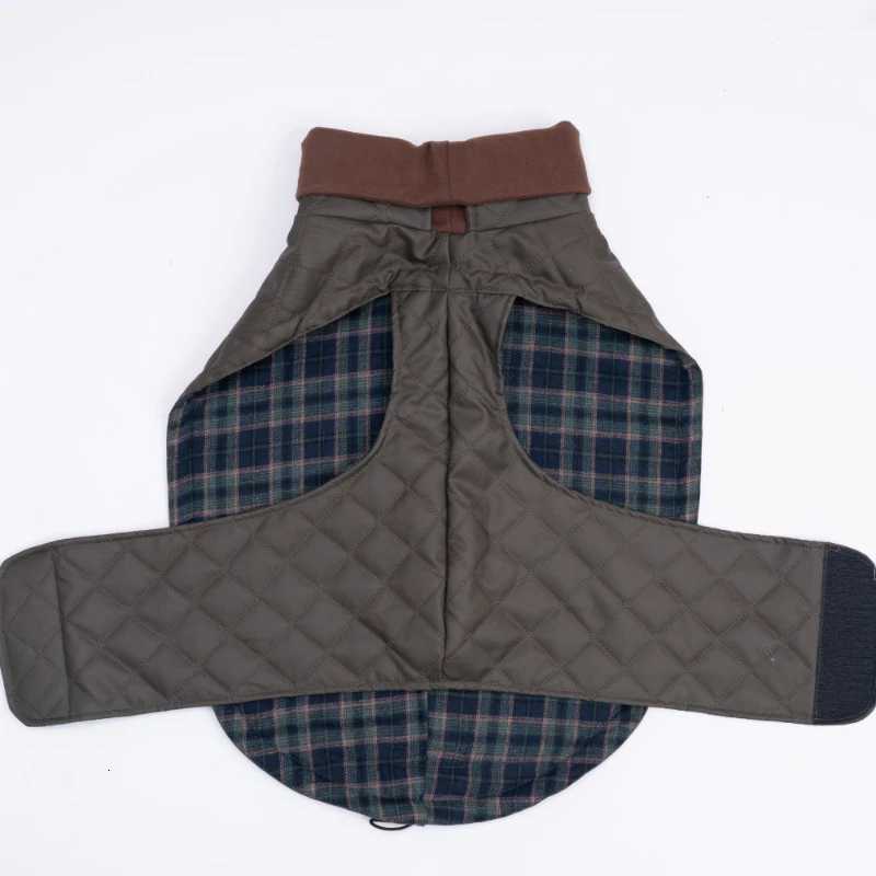 Dog Warm CottonPadded Coat Cloak Dog Thick High Neck Pet Clothing for Puppy Medium Dogs et Autumn Winter Clothing C251030