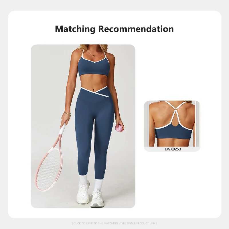 Hearuisavy Bare Feel Tight Yoga Pants Cross High Waist Hip Lift Push Up Sports Leggings Female Running Fitness Workout Gym Pants J251030