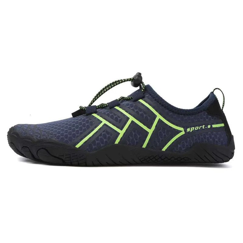 New Hot Design Barefoot Lace-up Water Shoes - Quick-Dry Lightweight Aqua Five Fingers Beach Wading Shoes Soft Sole Wear-resistant