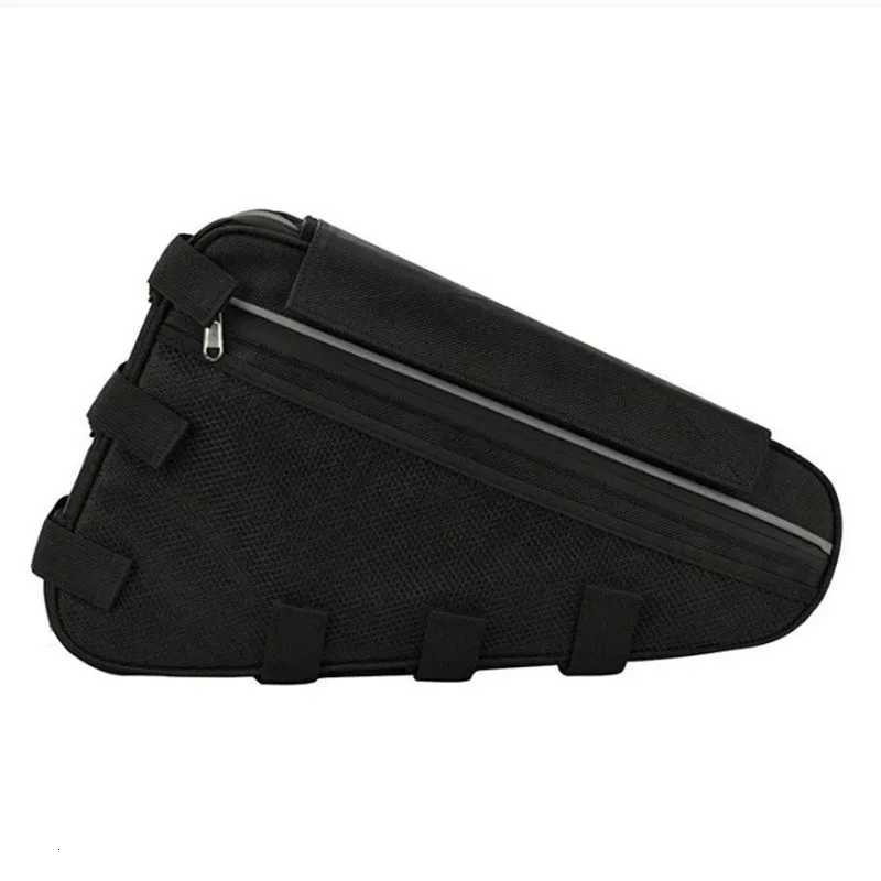 EBIKE Electric Triangle Battery Bag Waterproof 210D Oxford Cloth Black Bicycle Frame Triangle Bags H251029
