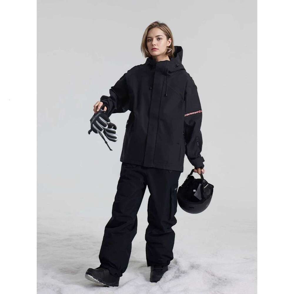 Coldelement Unisex 3L Hard Shell Ski Jacket For Snowboard - Professional Grade, Waterproof, Windproof, Fully Taped, Durable
