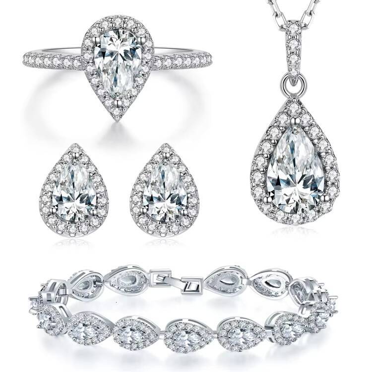 Redleaf Fashion Rings for Men Moissanite Diamond Gemstone Jewelry Women Silver Gold Plated Ring