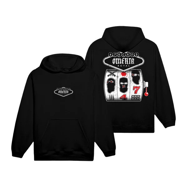 OMERTA Men's Designer 3D PRINT kangaroo pocket Hoodies trendy brand Street Style Graphic Casual Hoodies Y2K unisex sweatshirt